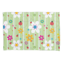 Groovy 70er Retro Hippie Blume Power Ladybug