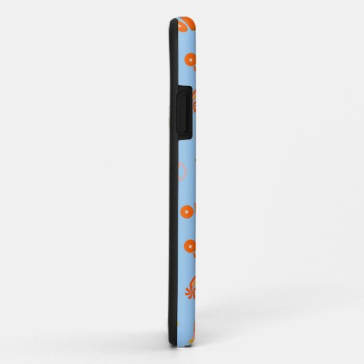 Groovy 70er Roller Skate Weihnachtsmuster Case-Mate iPhone Hülle (Hinten/Rechts)