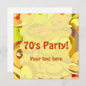 Groovy 70er Stationary Mitteilungskarte (Vorne/Hinten)