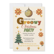 Groovy 70er Weihnachtsfeier