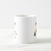 Groovy 70er Weihnachtsfeier Kaffeetasse (Mittel)