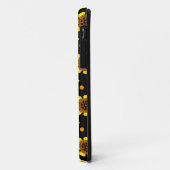 Groovy 70s Daisy Flower Power Pattern Case-Mate iPhone Hülle (Hinten/Links)