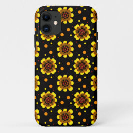 Groovy 70s Daisy Flower Power Pattern Case-Mate iPhone Hülle
