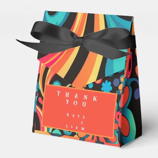 Groovy 70s geschenkschachtel (Vorderseite)