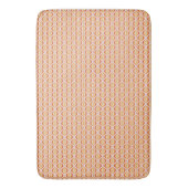 Groovy, 70s style patterned bath mat badematte (Vorderseite Vertikal)
