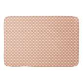Groovy, 70s style patterned bath mat badematte (Vorderseite)