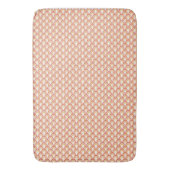 Groovy, 70s style patterned bath mat badematte (Vorderseite Vertikal)