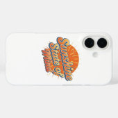 Groovy 70s Style Summer Sunset Case-Mate iPhone Hülle (Rückseite (Horizontal))