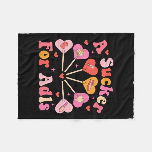 Groovy a sucker for Adls Occupational Therapist Va Fleecedecke (Vorderseite (Horizontal))