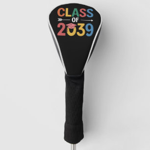 Groovy Abschlussklasse 2039 Abiturient 2039 Golf Headcover