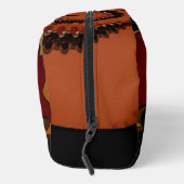 Groovy Abstrakt Earthy Colors Waschbeutel (Rechts)