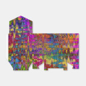 Groovy Abstrakt Geschenkschachtel (Ungefaltet)