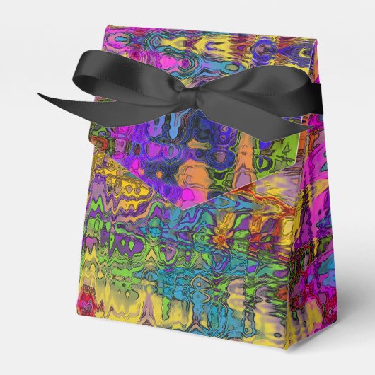 Groovy Abstrakt Geschenkschachtel (Vorderseite)