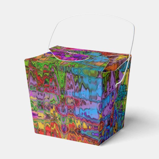 Groovy Abstrakt Geschenkschachtel (Vorderseite)