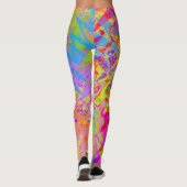 Groovy Abstrakt Leggings (Rückseite)