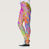 Groovy Abstrakt Leggings (Links)