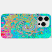Groovy Abstrakt Retro Rainbow Liquid Swirl Case-Mate iPhone Hülle (Rückseite (Horizontal))