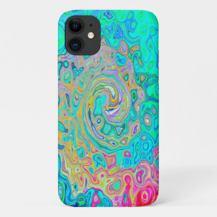 Groovy Abstrakt Retro Rainbow Liquid Swirl Case-Mate iPhone Hülle