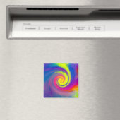 Groovy Abstrakt Spiral Swirl Magnet (In Situ (Geschirrspüler))