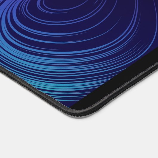 Groovy Abstrakte Wirbel und Kreise Cool Schreibtischunterlage (Ecke)