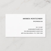 Groovy Abstrakte Wirbel und Kreise Cool Visitenkarte (Rückseite)