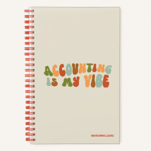 Groovy Accounting ist mein Lebenslauf, CPA, Buchha Notizblock