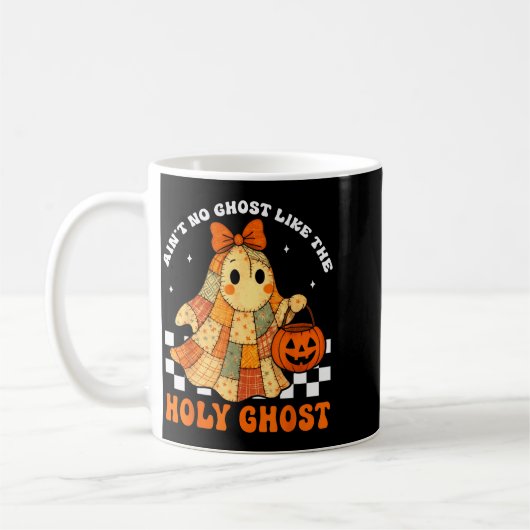 Groovy Ain’t No Ghost Like The Holy Christian Hall Kaffeetasse (Links)