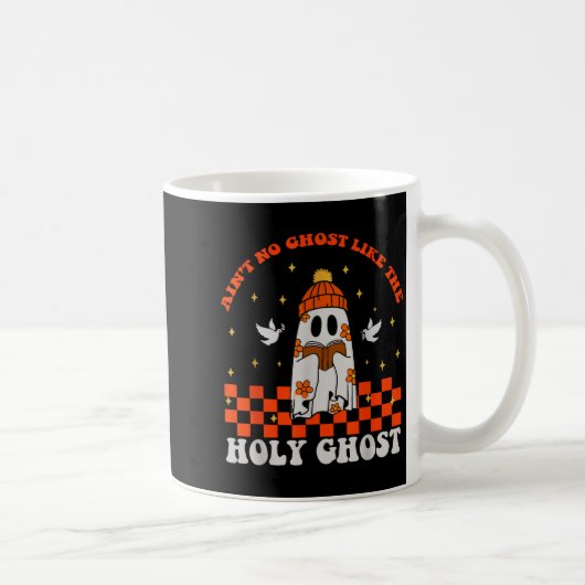 Groovy Ain’t No Ghost Like The Holy Christian Hall Kaffeetasse (Rechts)