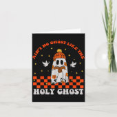 Groovy Ain’t No Ghost Like The Holy Christian Hall Karte (Vorderseite)