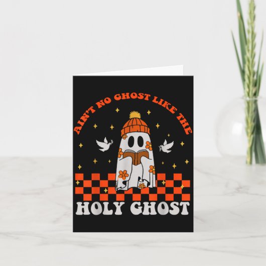 Groovy Ain’t No Ghost Like The Holy Christian Hall Karte (Vorderseite)