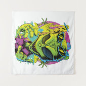 Groovy Alien Wandteppich (Vorderseite (Horizontal))