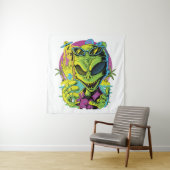 Groovy Alien Wandteppich (Beispiel)