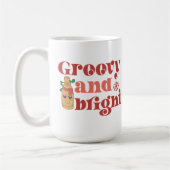 Groovy and Bright Drink Coffee Tasse (Links)