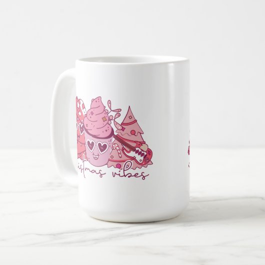 Groovy and Bright Drink Coffee Tasse (Vorderseite Links)