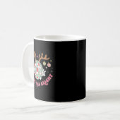 Groovy And Bright Merry Christmas Disco Ball Reind Kaffeetasse (Vorderseite Links)