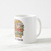Groovy - Angetrieben von Kaffee und Klassenchaos - Kaffeetasse (VorderseiteRechts)