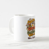 Groovy - Angetrieben von Kaffee und Klassenchaos - Kaffeetasse (Vorderseite Links)