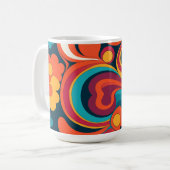 Groovy Art Coffee Tasse (Vorderseite Links)