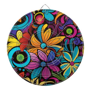 Groovy Art Dartboard Dartscheibe