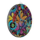 Groovy Art Dartboard Dartscheibe (Vorderseite Links)