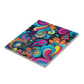 Groovy Art Keramik Tile Fliese (Seite)