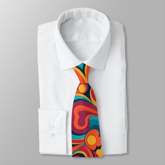 Groovy Art Neck Tie Krawatte (Gebunden)
