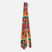 Groovy Art Neck Tie Krawatte (Vorderseite)