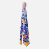 Groovy Art Neck Tie Krawatte (Rückseite)