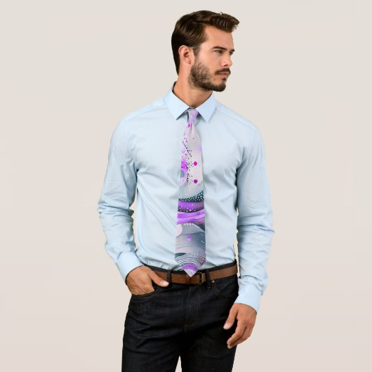 Groovy Art Neck Tie Krawatte (Beispiel)