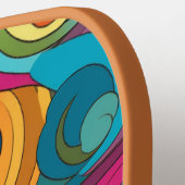 Groovy Art Pickleball Paddle (Linke Seite)