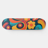 Groovy Art Skateboard (Horizontal)