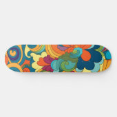 Groovy Art Skateboard (Horizontal)