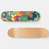 Groovy Art Skateboard (Horizontal)