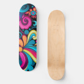 Groovy Art Skateboard (Vorderseite)